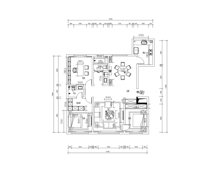 金地樾檀山-138平-中式風(fēng)格-戶型圖.jpg