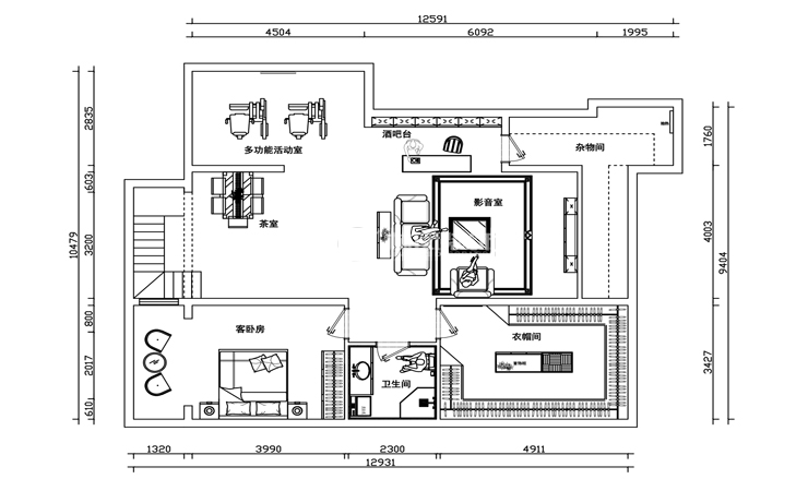 信達萬科城-270平-現代輕奢-戶型圖（地下）.jpg